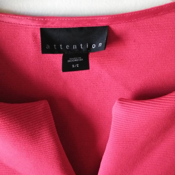 ✨2 for 25✨Attention Short Red Flared Dress - Picture 5 of 5